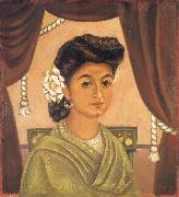 Frida Kahlo Portrait of Lupita Morillo oil painting on canvas